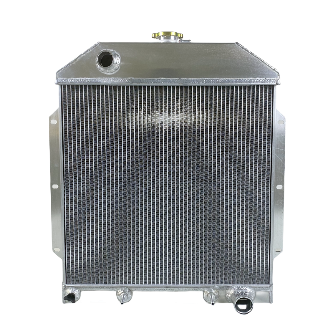 GPI Aluminum Radiator for 1949-1953 Ford Car Sedan Chevy Engine Swap ...