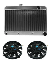 Load image into Gallery viewer, Aluminum Radiator+FANS for 1961 1962 1963 Pontiac Tempest #CC6163 61 62 63

