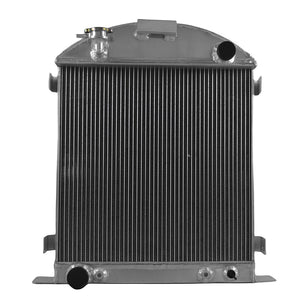 GPI Aluminum Radiator & FAN For 1928 1929 Ford Model A Ford CHEVY GM V8 ENGINE