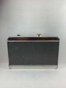 Aluminum Radiator+FANS for 1961 1962 1963 Pontiac Tempest #CC6163 61 62 63