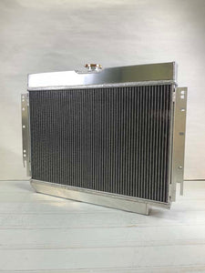 GPI Aluminum Radiator for 1963-1968 Chevy Bel Air Impala AT (Notched Tank) 1964 1965 1966 1967