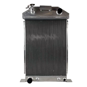 GPI Aluminum Radiator FIT 1933-1934 Ford Car W/ Ford V Engine AT  Auto