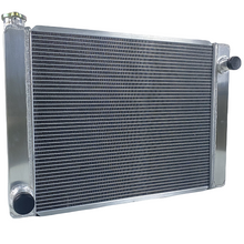 Load image into Gallery viewer, GPI  27&quot;x20&quot;x5.4&quot; Universal Racing Aluminum Radiator Fit Ford Mopar Single Pass
