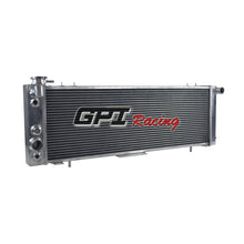 Load image into Gallery viewer, GPI 3 Row Aluminum Racing Radiator For 1991-2001 Jeep Cherokee/Comanche 2.5L/4.0L l4/l6  1991 1992 1993 1994 1995 1996 1997 1998 1999 2000 2001
