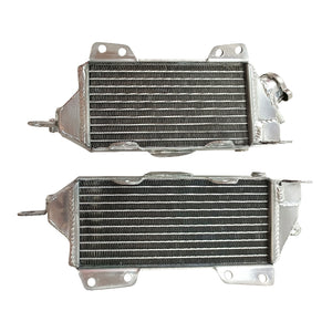 GPI Left + Right aluminum radiator for 1988-2004 Kawasaki KX500 KX 500 1988 1989 1990 1991 1992 1993 1994 1995 1996 1997 1998 1999 2000 2001 2002 2003