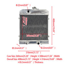Load image into Gallery viewer, GPI Aluminum Radiator for Arctic Cat 700/550/450/ PROWLER HDX/XTX 700 2008-2012 2008 2009 2010 2011 2012
