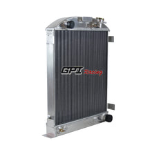 Load image into Gallery viewer, GPI 3 ROW Aluminum Radiator for  1932 FORD HI-BOY Grill Shells CHEVY ENGINE  1932
