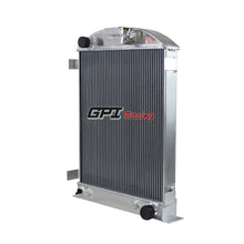 Load image into Gallery viewer, GPI 3 ROW Aluminum Radiator for  1932 FORD HI-BOY Grill Shells CHEVY ENGINE  1932
