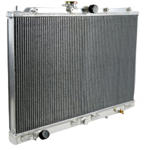 Aluminum Radiator& Fans For 2001-2003 02 Acura CL Premium Type-S TL Type-S V6 3.2L MT Manual