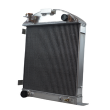 Load image into Gallery viewer, GPI Aluminum Radiator &amp; FAN For 1928 1929 Ford Model A Ford CHEVY GM V8 ENGINE
