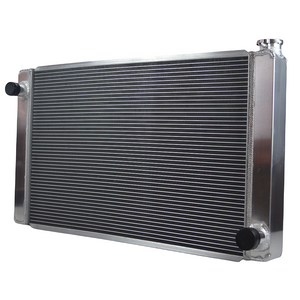 28" Core Aluminum Universal Crossflow Radiator for Chevy Configuration MT Manual