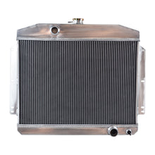 Load image into Gallery viewer, 3 Row Aluminum Radiator &amp; fan for Mercury W/Chevy 350 5.7 V8 Manual MT 1949 1950 1951
