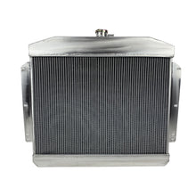 Load image into Gallery viewer, 3 Row Aluminum Radiator &amp; fan for Mercury W/Chevy 350 5.7 V8 Manual MT 1949 1950 1951
