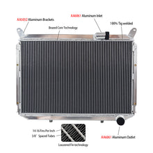 Load image into Gallery viewer, Aluminum Radiator For 1984-1989 Nissan 300ZX Fairlady Z Z31 2+2 Turbo VG30 3.0L V6  1984 1985 1986 1987 1988 1989
