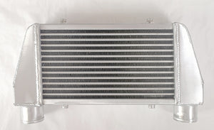 GPI Universal Top Mount Turbo Intercooler 19''x11''x3'' Tube Fin 2.5'' Inlet/Outlet