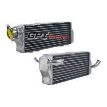 Load image into Gallery viewer, GPI Aluminum Radiator For  2003-2011 Husqvarna TC/TE250 /TE310/ TC450/TE450/TC510/TE510/SMR 450/510  2003 2004 2005 2006 2007 2008 2009 2010 2011
