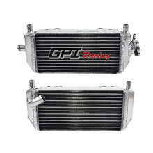 Load image into Gallery viewer, GPI L&amp;R Aluminum Radiator For 2003-2008 Kawasaki KX125 / 2003-2004 KX250
