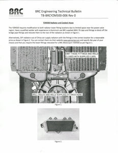 GPI Aluminum Radiator For YZM500