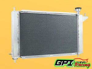 3Row ALUMINUM RADIATOR + FANS for 1994-1995 FORD MUSTANG GT/GTS/SVT 3.8L 5.0L MT