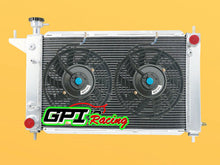 Load image into Gallery viewer, 3Row ALUMINUM RADIATOR + FANS for 1994-1995 FORD MUSTANG GT/GTS/SVT 3.8L 5.0L MT
