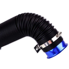 Load image into Gallery viewer, BLUE Universal 3&#39;&#39; Flexible Car Cold Air Intake Hose Filter Pipe Telescopic Tube Kit
