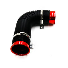 Load image into Gallery viewer, RED Universal 3&#39;&#39; Flexible Car Cold Air Intake Hose Filter Pipe Telescopic Tube Kit

