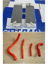 Load image into Gallery viewer, GPI Aluminum alloy radiator+silicone hose for 1996-2000 Suzuki RM250 RM 250  1996 1997 1998 1999 2000
