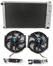 Load image into Gallery viewer, GPI 3 Row All Aluminum Radiator &amp; FANS FOR 1970-1981 Chevy Camaro/1975-1979 Nova/1968-1973 Chevelle  1970 1971 1972 1973 1974 1975 1976 1977 1978 1979 1980 1981
