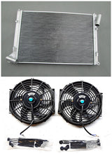 Load image into Gallery viewer, GPI Aluminum radiator &amp; fans For 2002-2008  BMW Mini Cooper S R50 R52 R53 1.6 Turbo 2002 2003 2004 2005 2006 2007 2008
