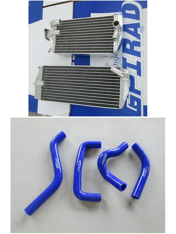 GPI aluminum radiator& silicone hoses FOR Suzuki RM-Z450 RMZ450 RMZ 450 2005