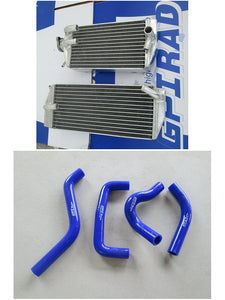 GPI aluminum radiator& silicone hoses FOR Suzuki RM-Z450 RMZ450 RMZ 450 2005 RM Z450 RMZ 450