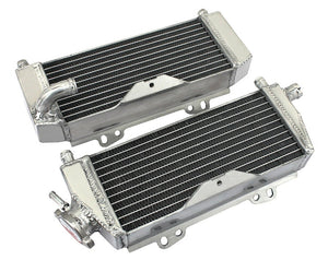 GPI R&L Aluminum alloy radiator & HOSE FOR 2005-2007 Kawasaki KX250 2 stroke 2005 2007 2006