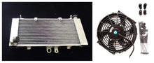 Load image into Gallery viewer, GPI Aluminum radiator &amp; fan FOR 2002-2007 Honda CB900F 919 Hornet 900  2003 2004 2005 2006
