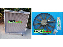 Load image into Gallery viewer, GPI 62MM Aluminum Radiator+FAN FOR  1975-1976 Triumph TR6 TR 6 2.5L M/T
