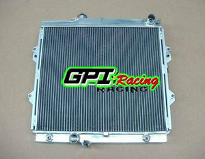 GPI 3 Core 52mm Aluminum Radiator & fan For  1997-2005 TOYOTA Hilux RZN149 - RZN174 2.7L Petrol 1997 1998 1999 2000 2001 2002 2003 2004 2005