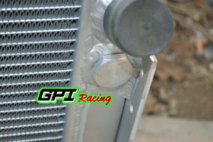 GPI Aluminum Radiator + FAN  for 1964 - 1969  FORD GT40 V8 1964 1965 1966 1967 1968 1969