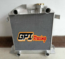 Load image into Gallery viewer, GPI Aluminum Radiator FOR  1932-1939  Ford Lowboy Chopped w/flathead V8 engine 1932 1933 1934 1935 1936 1937 1938 1939
