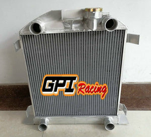 GPI Aluminum Radiator FOR  1932-1939  Ford Lowboy Chopped w/flathead V8 engine 1932 1933 1934 1935 1936 1937 1938 1939