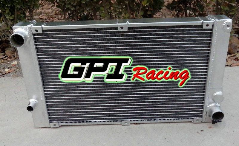 GPI 42MM Aluminum Radiator Fit Porsche 944 2.5L TURBO S2 3.0L NA M/T 1 ...