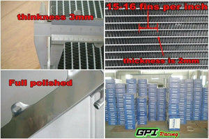 GPI Aluminum radiator for 1984-1985 SUZUKI RM125 RM 125  1984 1985