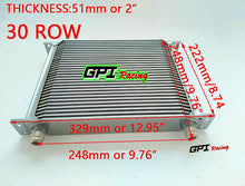 Load image into Gallery viewer, GPI Universal 30 Row AN-10AN Universal Engine Transmission Oil Cooler Silver
