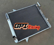 Load image into Gallery viewer, GPI 62MM Aluminum Radiator+FAN FOR  1975-1976 Triumph TR6 TR 6 2.5L M/T
