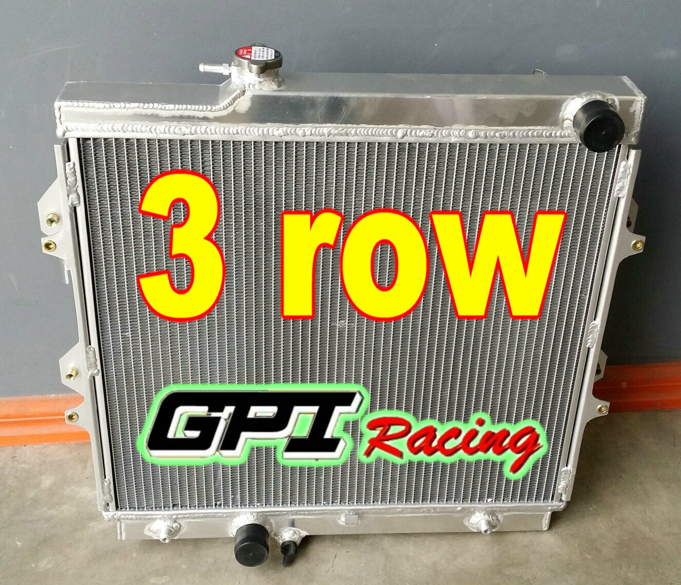 GPI 3 Core 52mm Aluminum Radiator For 1997-2005 TOYOTA Hilux RZN149 ...