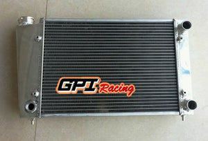 GPI 2Row aluminum radiator for VW Golf Mk1 1.5 1981-1984 1981 1982 1983 1984 + Shroud +Fan