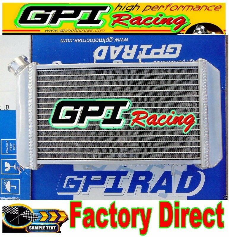GPI Aluminum radiator for HYOSUNG GT650R GT650 GT 650R Radiator Coolin ...