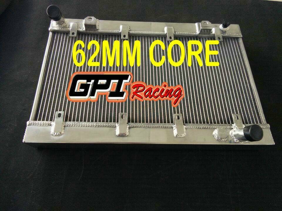 GPI Aluminum Radiator For Ferrari 328 GTB / 328 GTS 3.2L V8 M/T 1985-1 ...