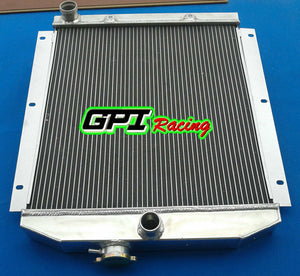 Aluminum Radiator & FAN FOR 1947-1954 CHEVY PICKUP TRUCK INCLUDES TRANNY COOLER 1947 1948 1949 1950 1951 1952 1953 1954