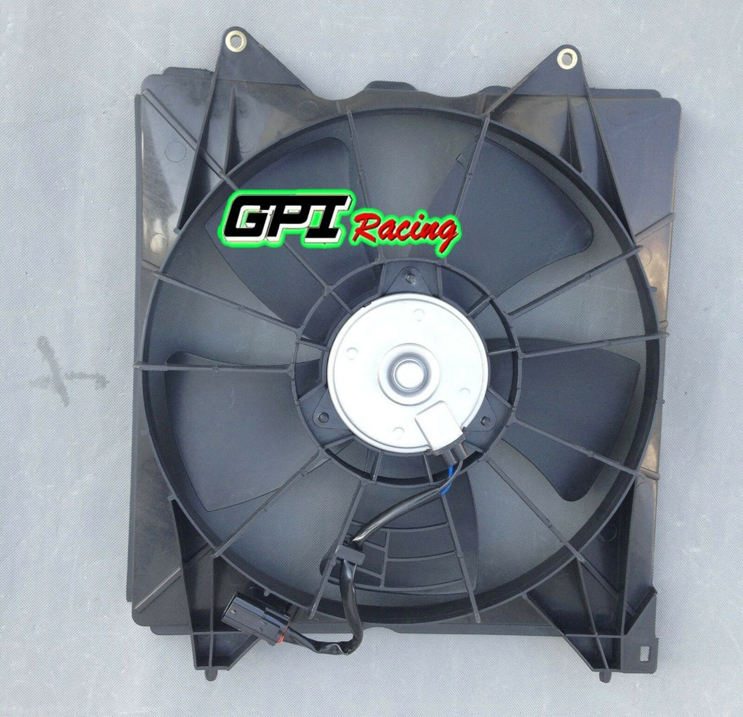GPI Assembly (Denso) Driver Side for 2008-2010 2008 2009 2010 Honda Accord 2.4L Radiator Cooling Fan