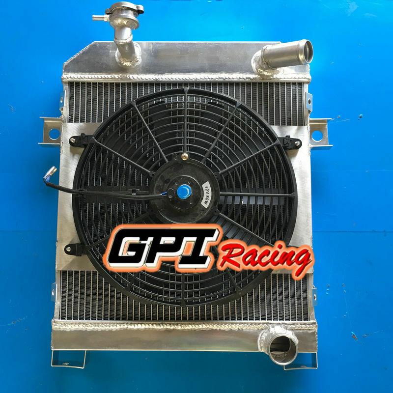 GPI RADIATOR+SHROUD+FA FOR JAGUAR MK1/MK2 MK I/II S-TYPE SALOON M/T 19 ...