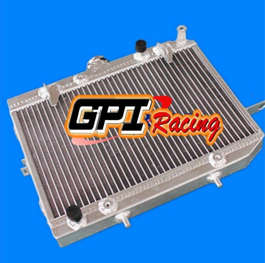 GPI Aluminum Radiator For 2003-2017 Honda ATV Rincon 650/680 TRX650F TRX680F TRX680F 2004 2005 2006 2007 2008 2009 2010 2011 2012 2013 2014 2015 2016